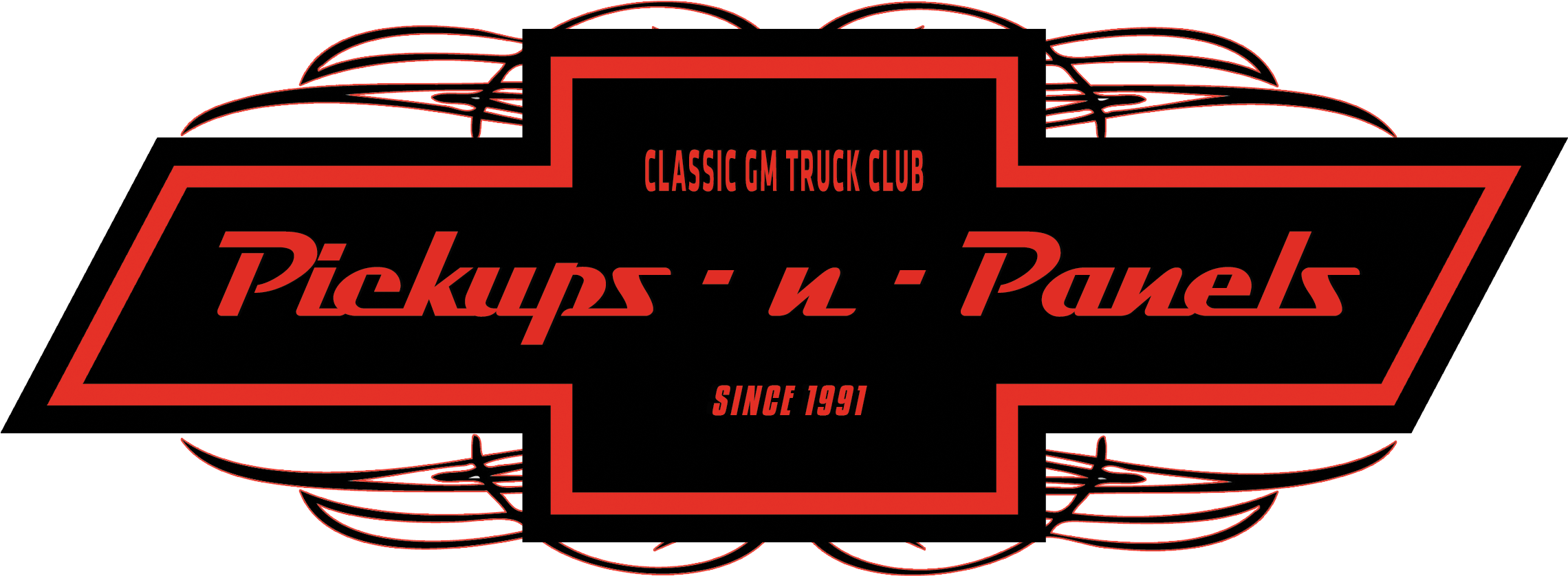 Cartoon Chevy Truck Clipart (2515x973), Png Download