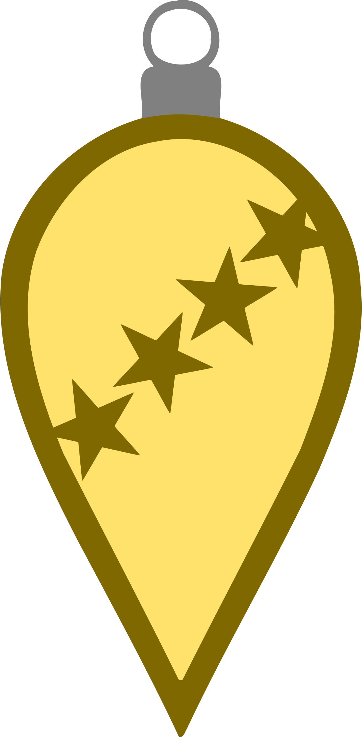 Transparent Ornament Outline Clipart - Clip Art - Png Download (1180x2400), Png Download