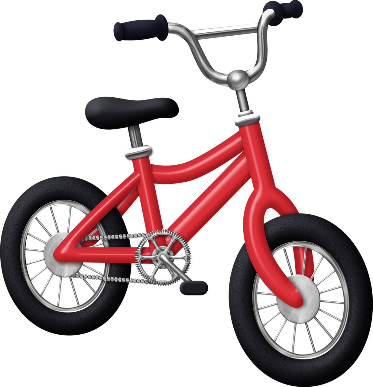 D A Orig - Toy Bike Clipart - Png Download (1234x1280), Png Download