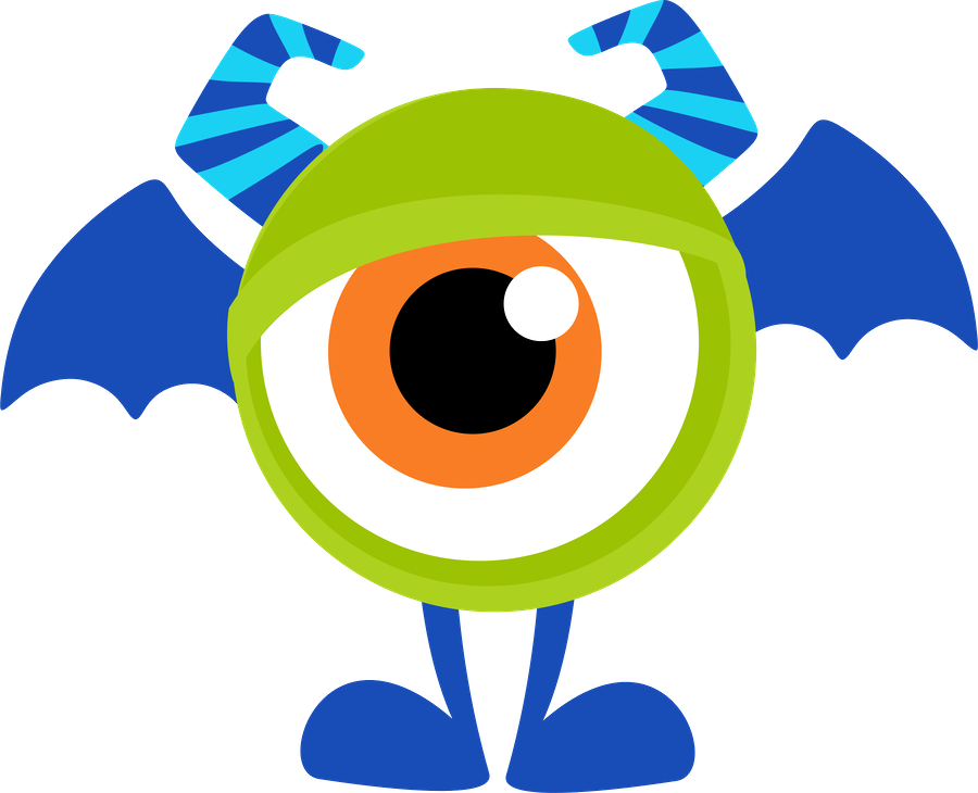 Monstrinhos Png Transparente Clipart (900x730), Png Download