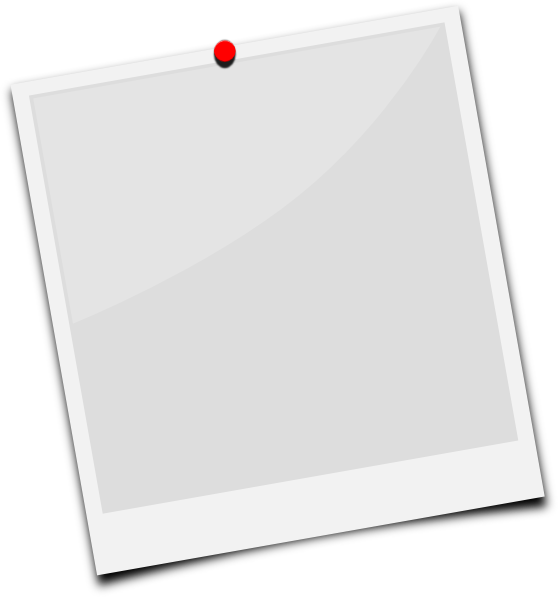 Clip Art At Clker - Polaroid Png With Clip Transparent Png (558x597), Png Download