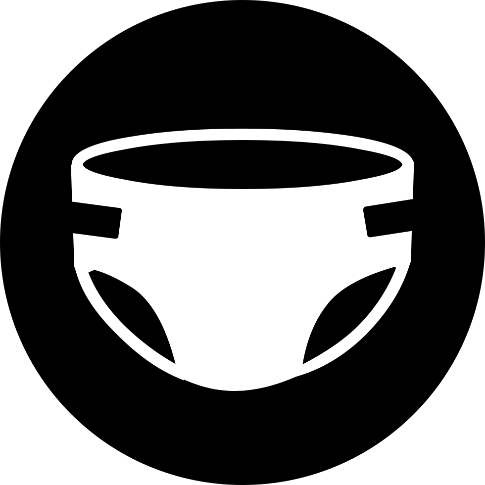 Diaper Svg Paper - Big Black Right Arrow Clipart (980x980), Png Download