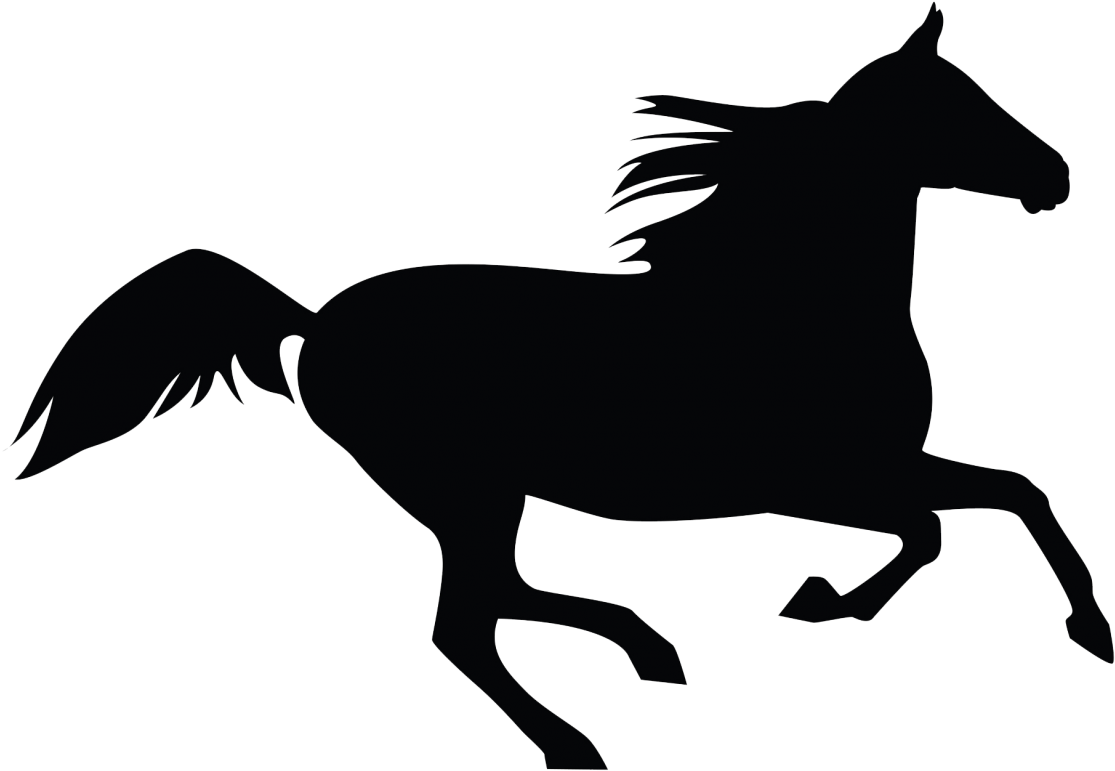 Horse Royalty-free Clip Art - Horse Running Clipart - Png Download (1200x948), Png Download
