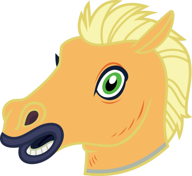 Transparent Horse Head Clip Art Color - Маска Коня Рисунок - Png Download (654x600), Png Download