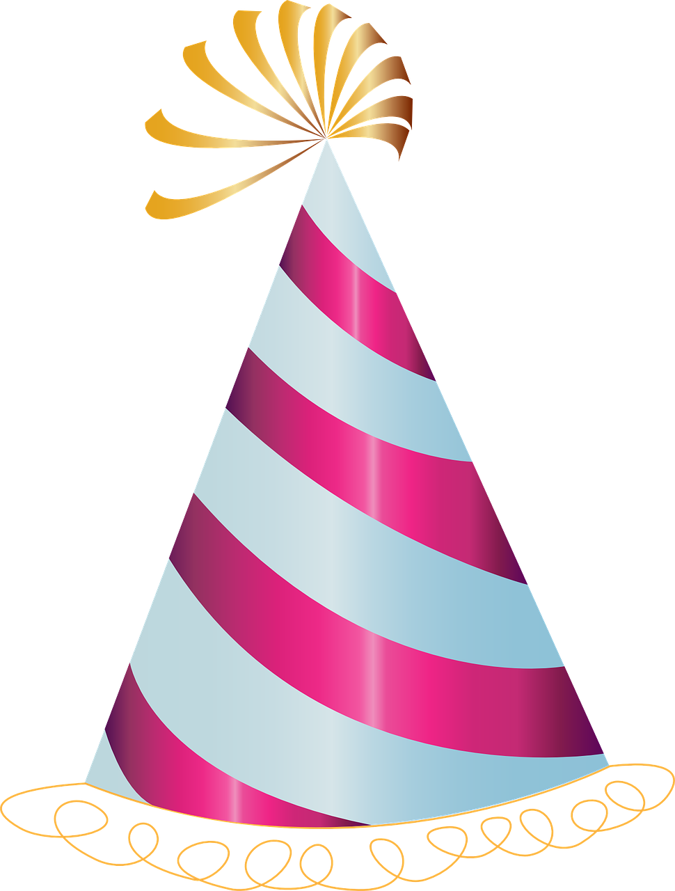 Transparent Background Party Hats Png Clipart (970x1280), Png Download