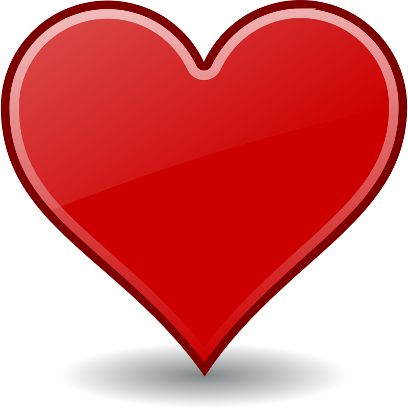 Free To Use Public Domain Hearts Clip Art - ما معنى القلوب الحمراء - Png Download (800x800), Png Download