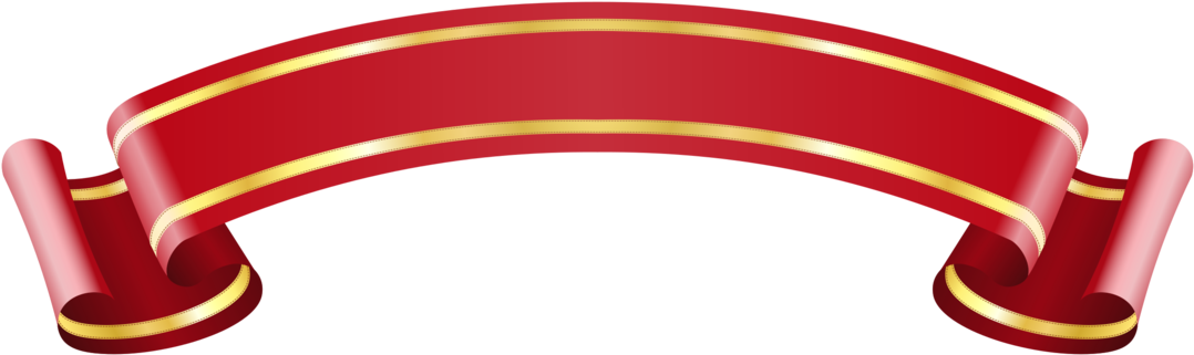 Christmas Banner Ribbon Png Clipart (1097x340), Png Download