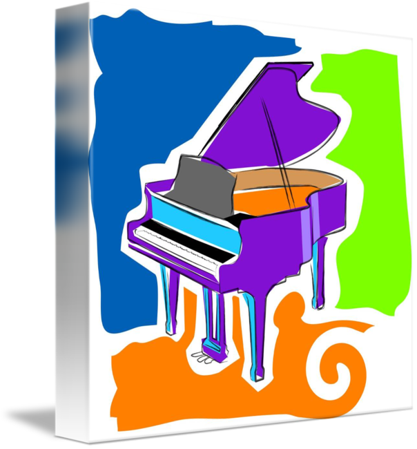 Transparent Free Piano Clipart - Fortepiano - Png Download (604x650), Png Download