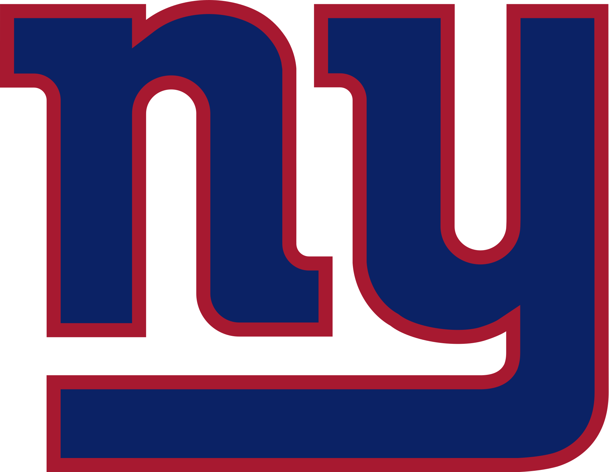 New York Giants Logo Transparent Clipart (2000x1550), Png Download