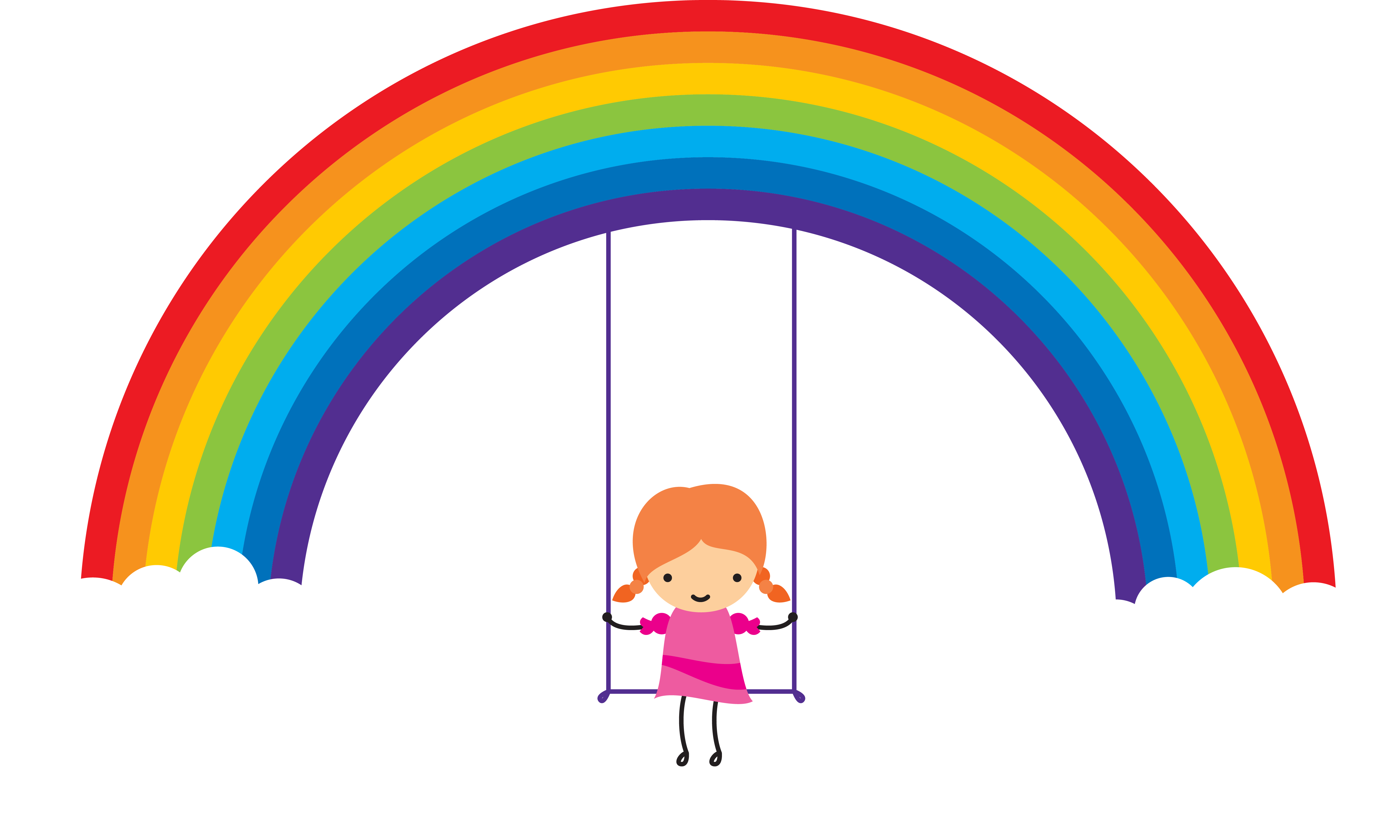 Transparent T Shirt Clipart Images - Rainbow Color Castle - Png Download (5201x3121), Png Download