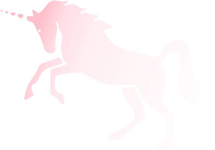 Invisible Pink Unicorn - Stallion Clipart (800x557), Png Download