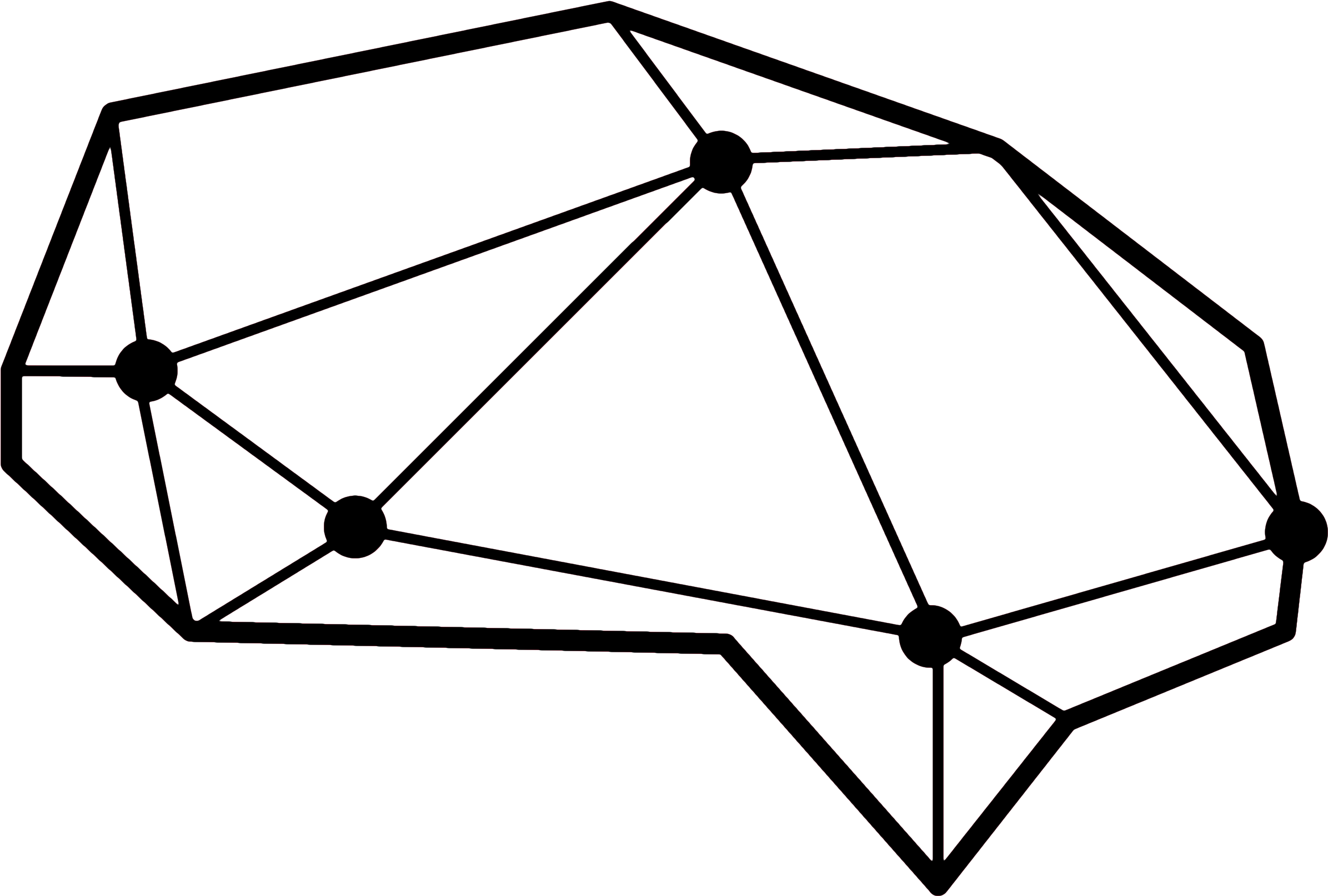 Triangle Clipart (3307x1728), Png Download