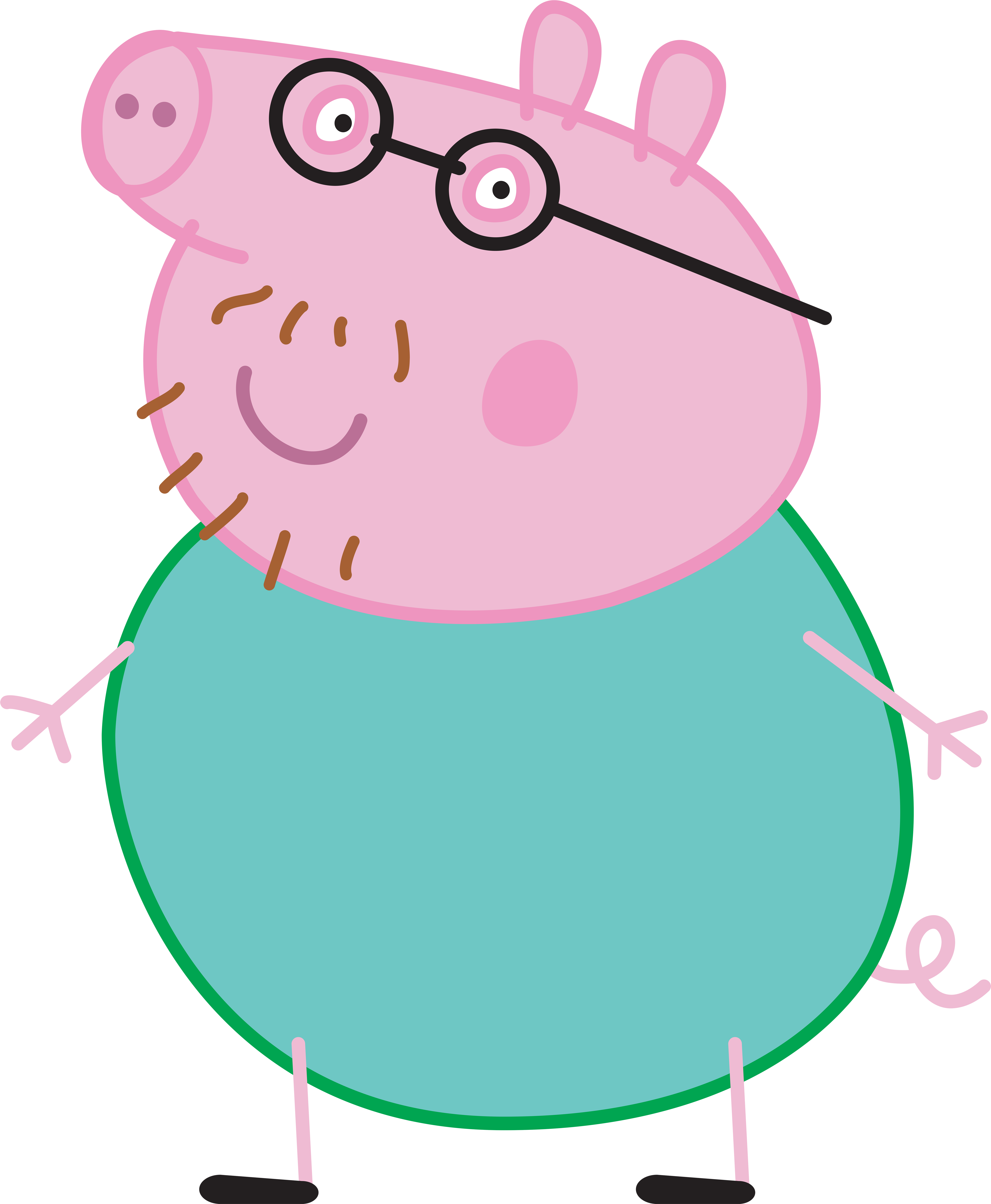 Pig Roast Clip Art - Png Download (6581x8000), Png Download