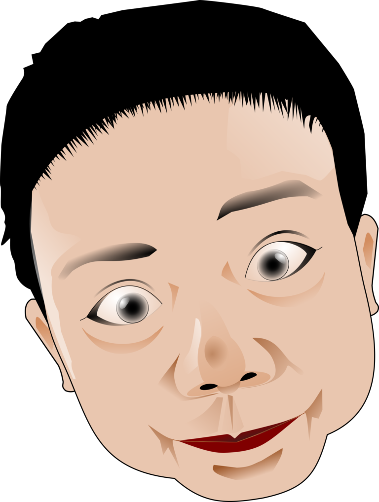 Funny Face Gif Png Clipart (768x1018), Png Download