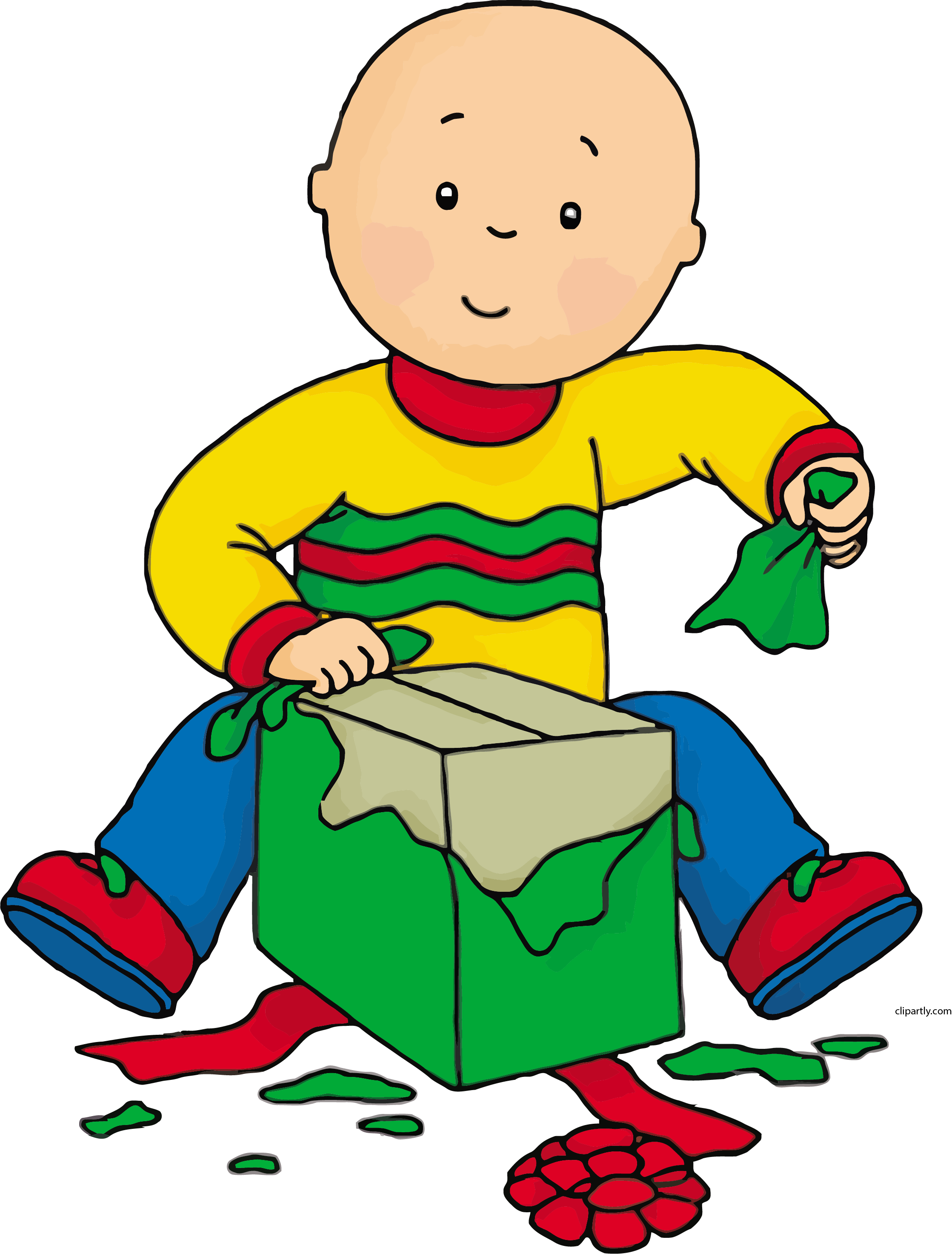 Caillou Big Suprise Png Clipart - Caillou Png Transparent Png (2237x2946), Png Download