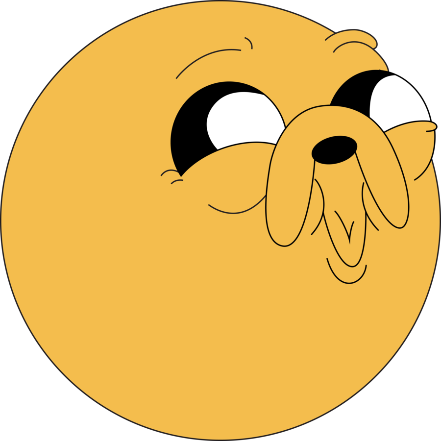 Collection Of Clip - Jake The Dog Jelous - Png Download (900x900), Png Download