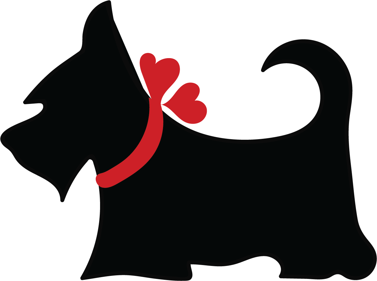 Shirt Clipart Red Jacket - Scottish Terrier - Png Download (1279x975), Png Download