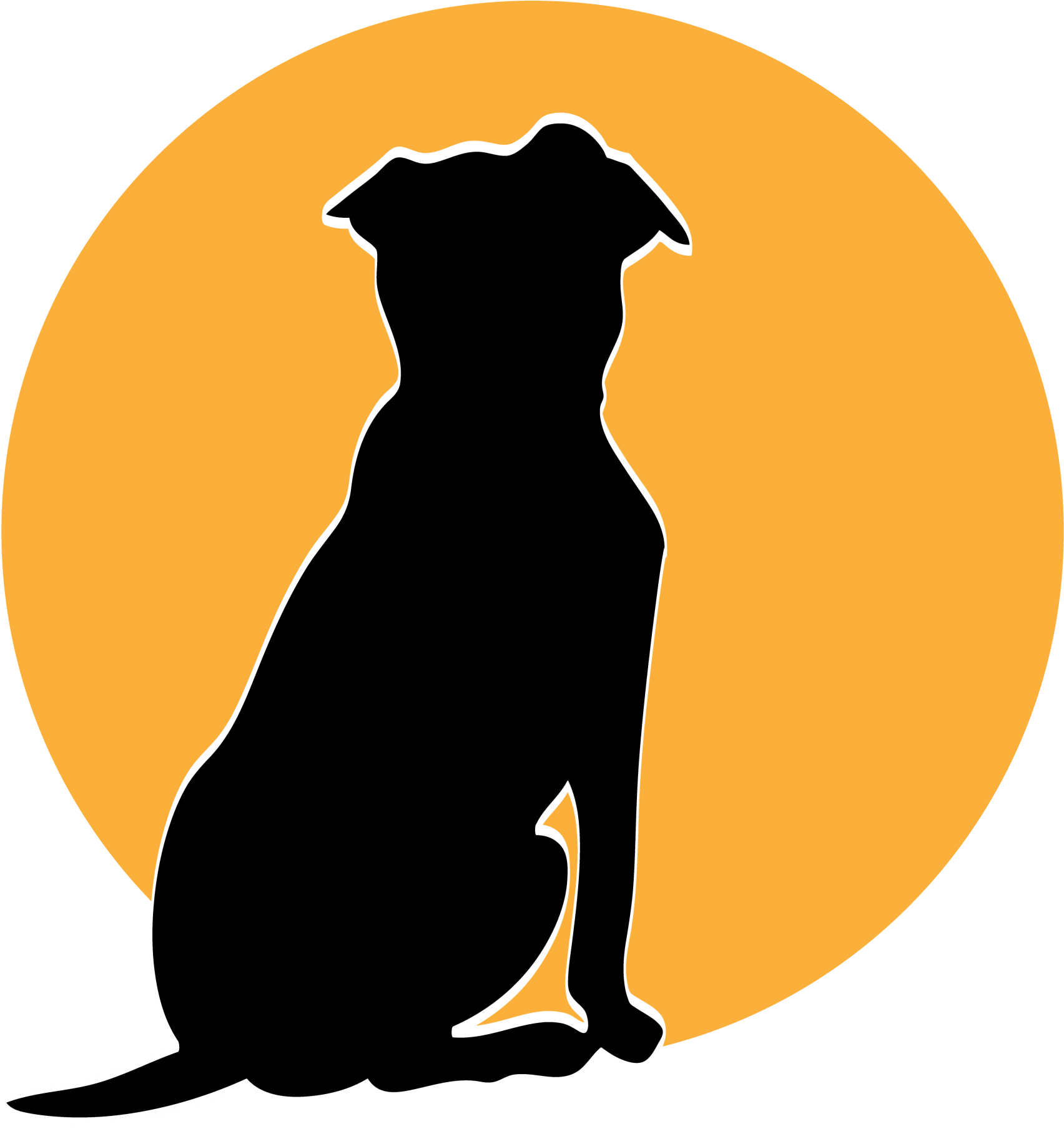 Dog Silhouette Clip Art - Png Download (1920x1920), Png Download