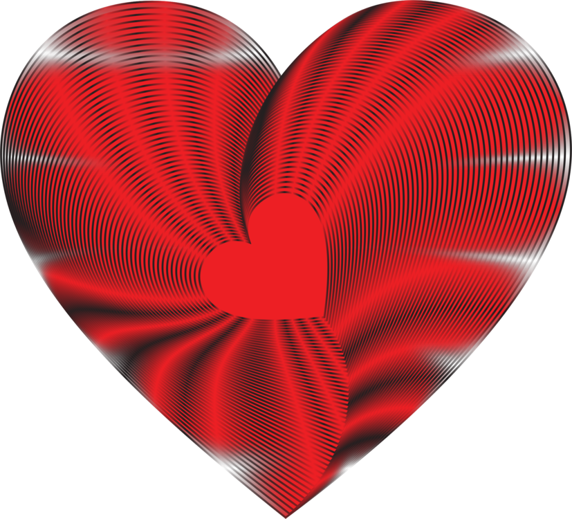 Heart Clipart (827x750), Png Download