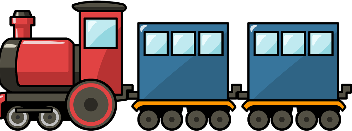 Train Rail Transport Steam - Train Clipart Transparent Background - Png Download (1200x630), Png Download