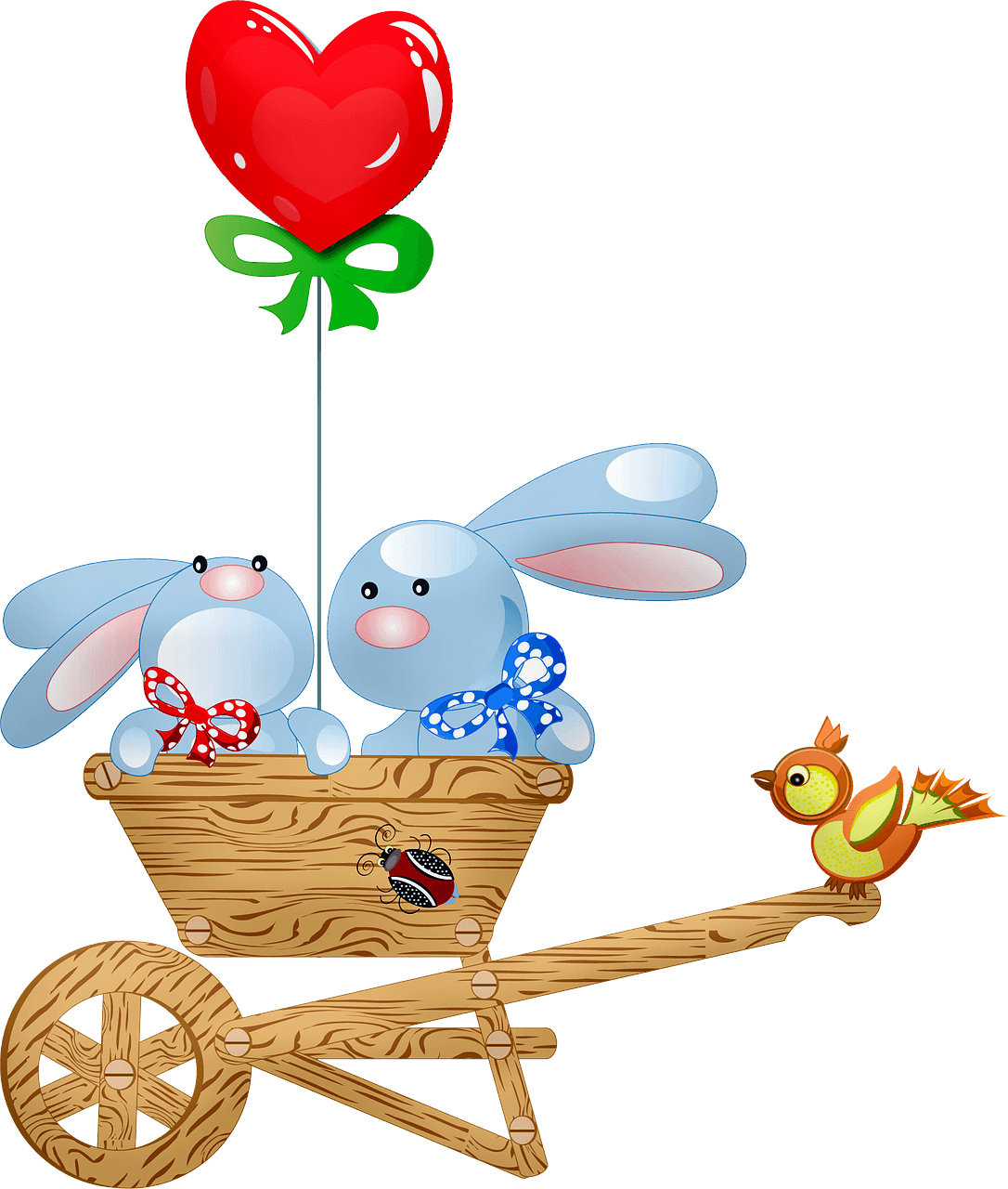 Valentine's Day Clipart (1086x1280), Png Download