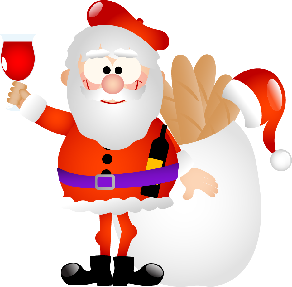 Santa Clipart (937x920), Png Download