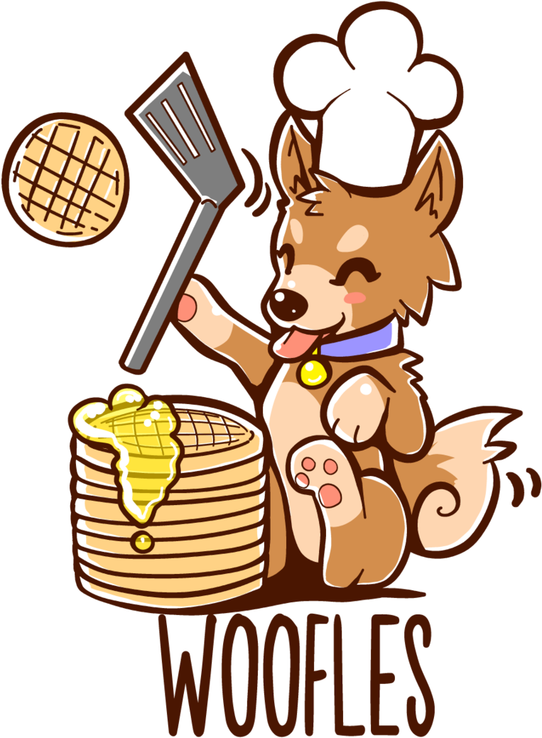 Cute Werewolf T Shirt - Woofles Shirt Clipart (763x1039), Png Download