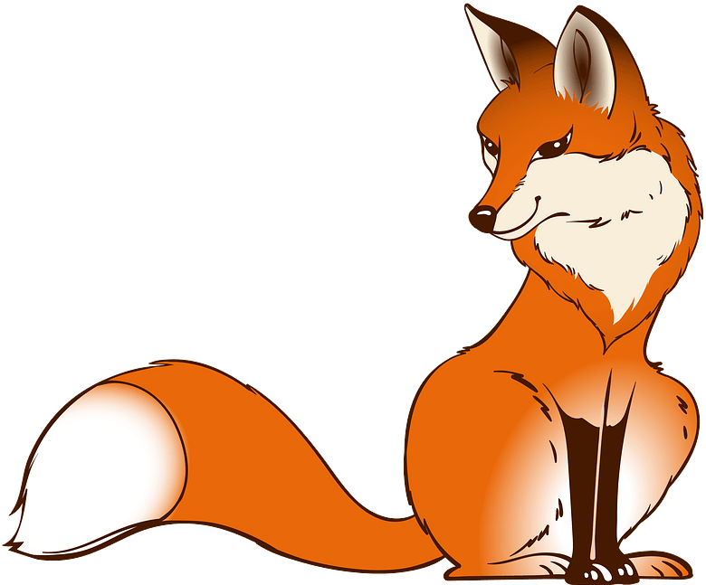 Fox Clipart - Png Download (800x651), Png Download