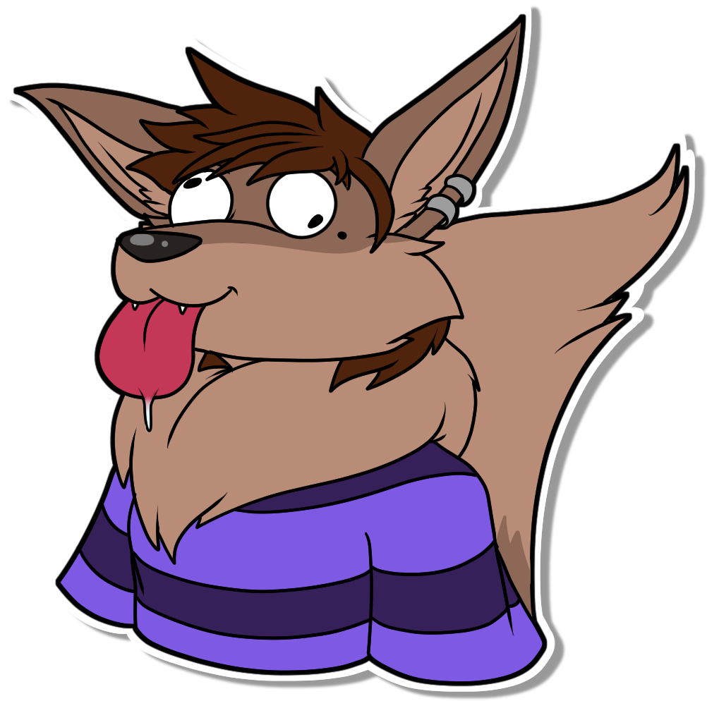 Face Clipart Jackal - Cartoon - Png Download (1024x1024), Png Download