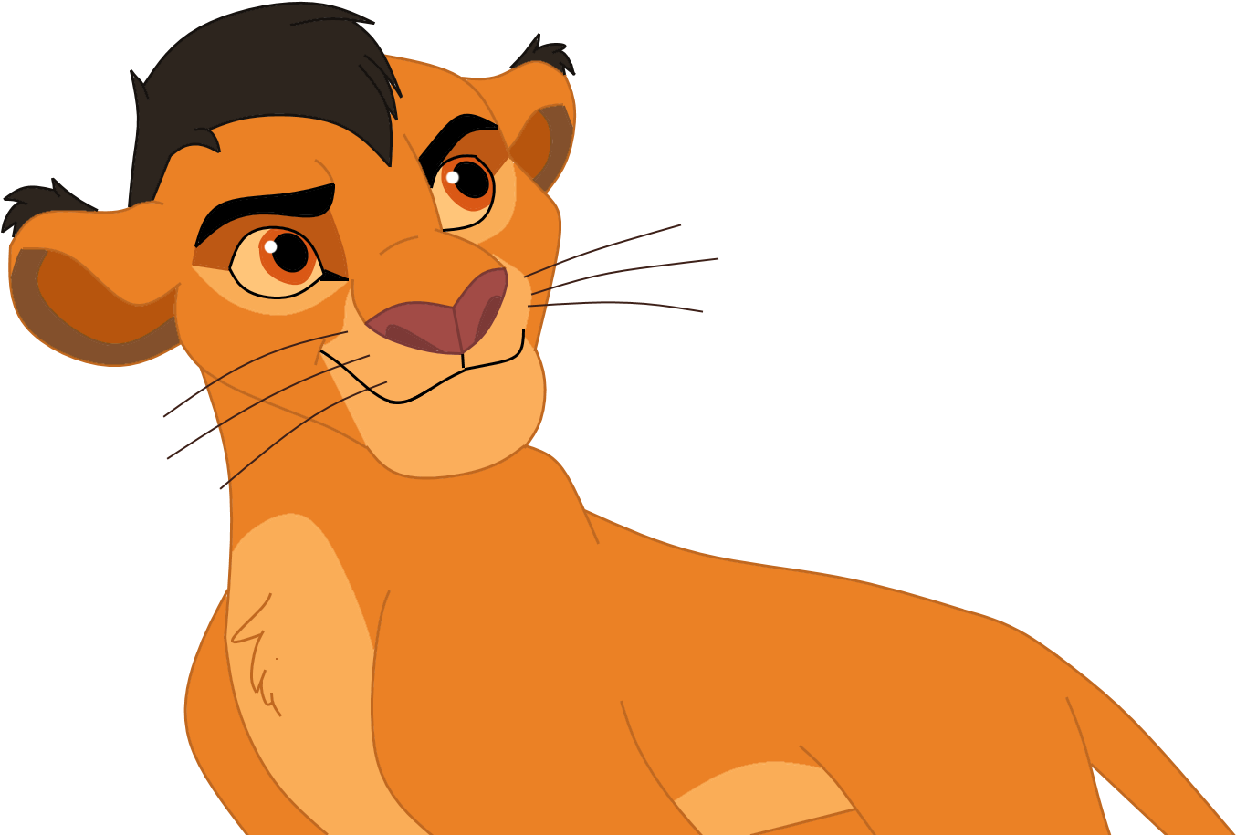 The Lion King Fanon Wiki - Lion King Malka's Mate Clipart (1464x938), Png Download