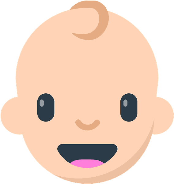 Baby Emoji Clipart - Emoji Nenem - Png Download (800x800), Png Download