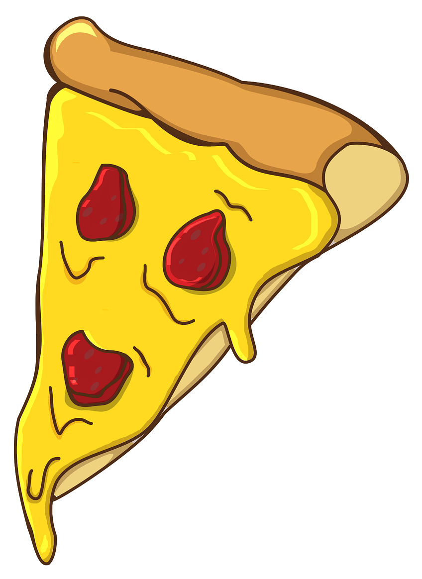 Pizza Clipart (878x1280), Png Download