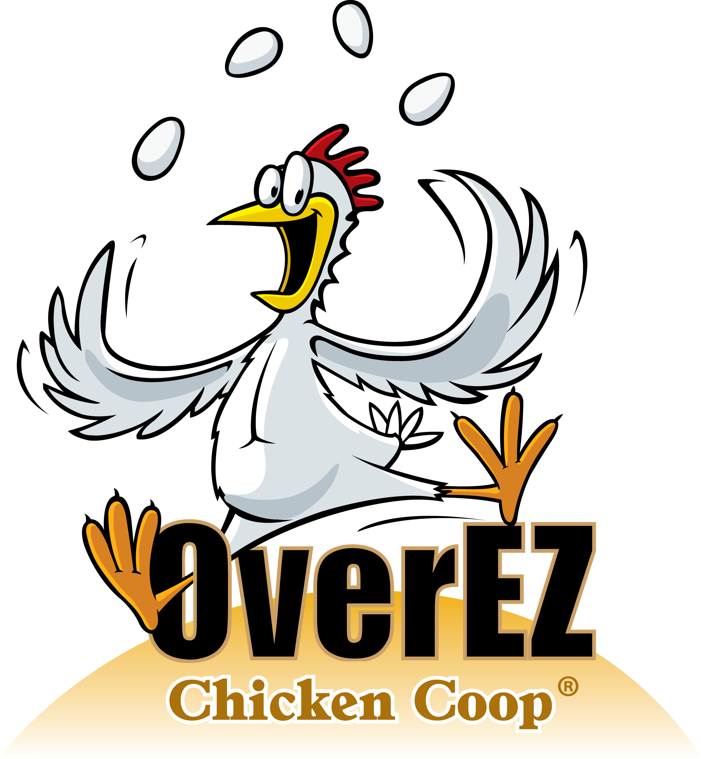 Juggling Chicken Clipart (2319x2510), Png Download