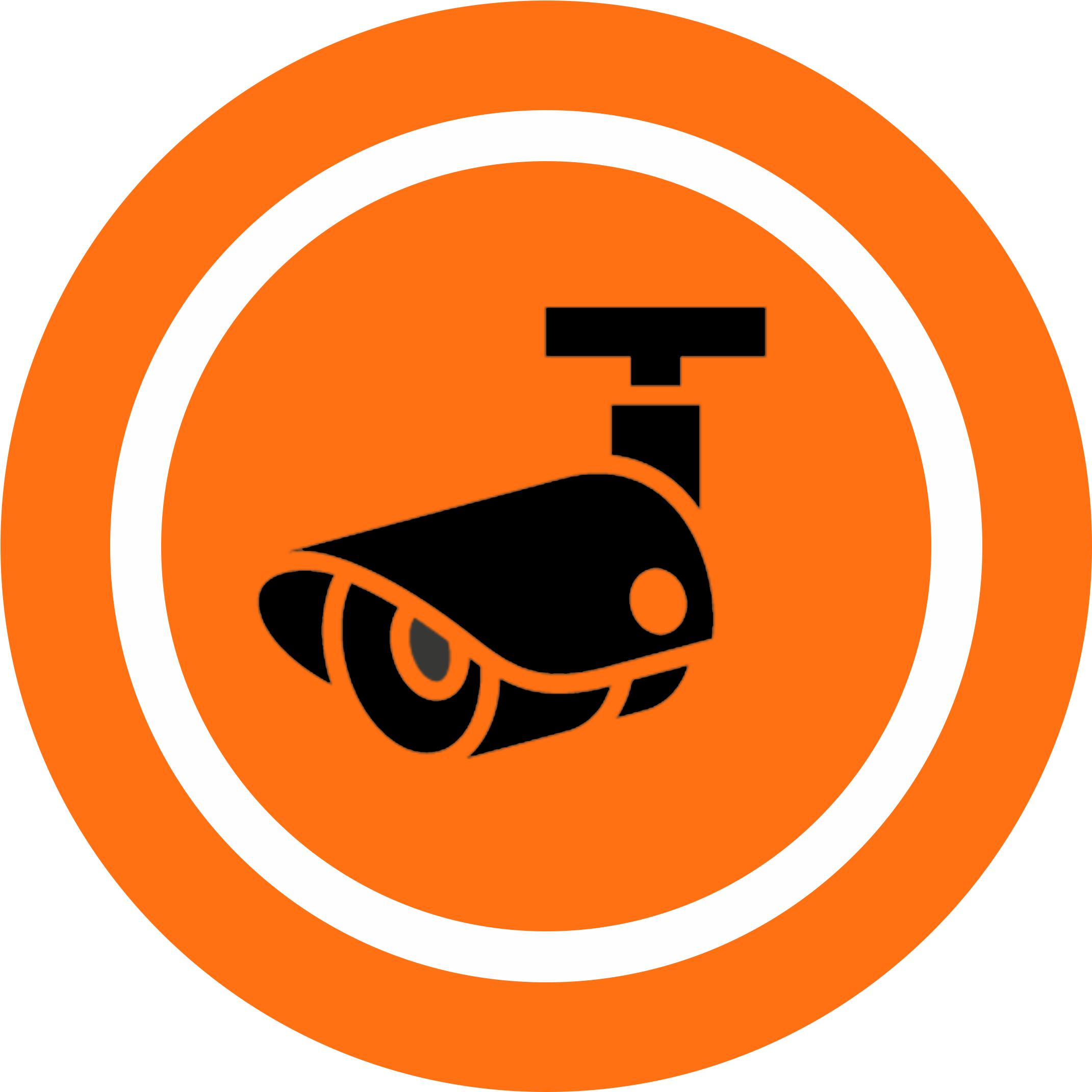 Cctv Symbol - Cctv Cameras Clipart - Png Download (2141x2141), Png Download