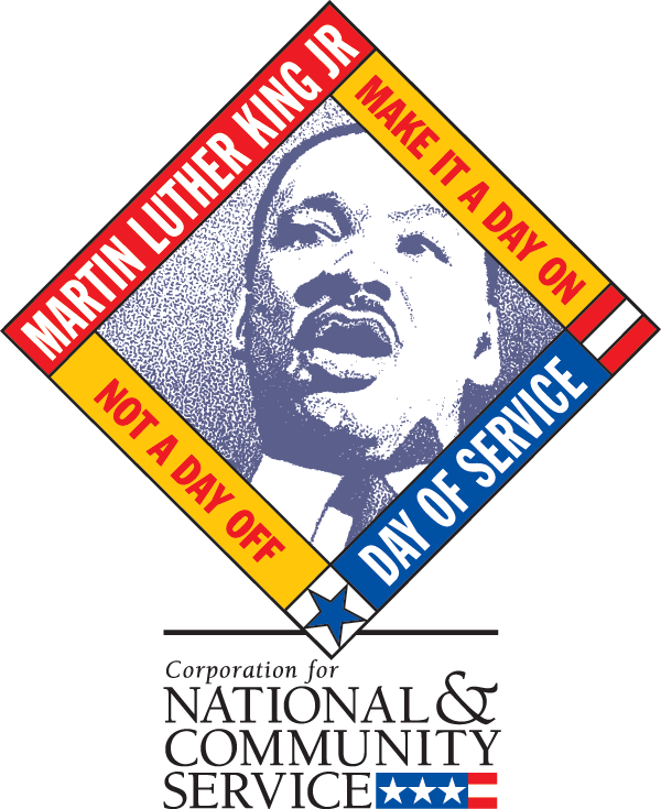Martin Luther King Day Png - Mlk Jr Day Of Service Clipart (600x735), Png Download