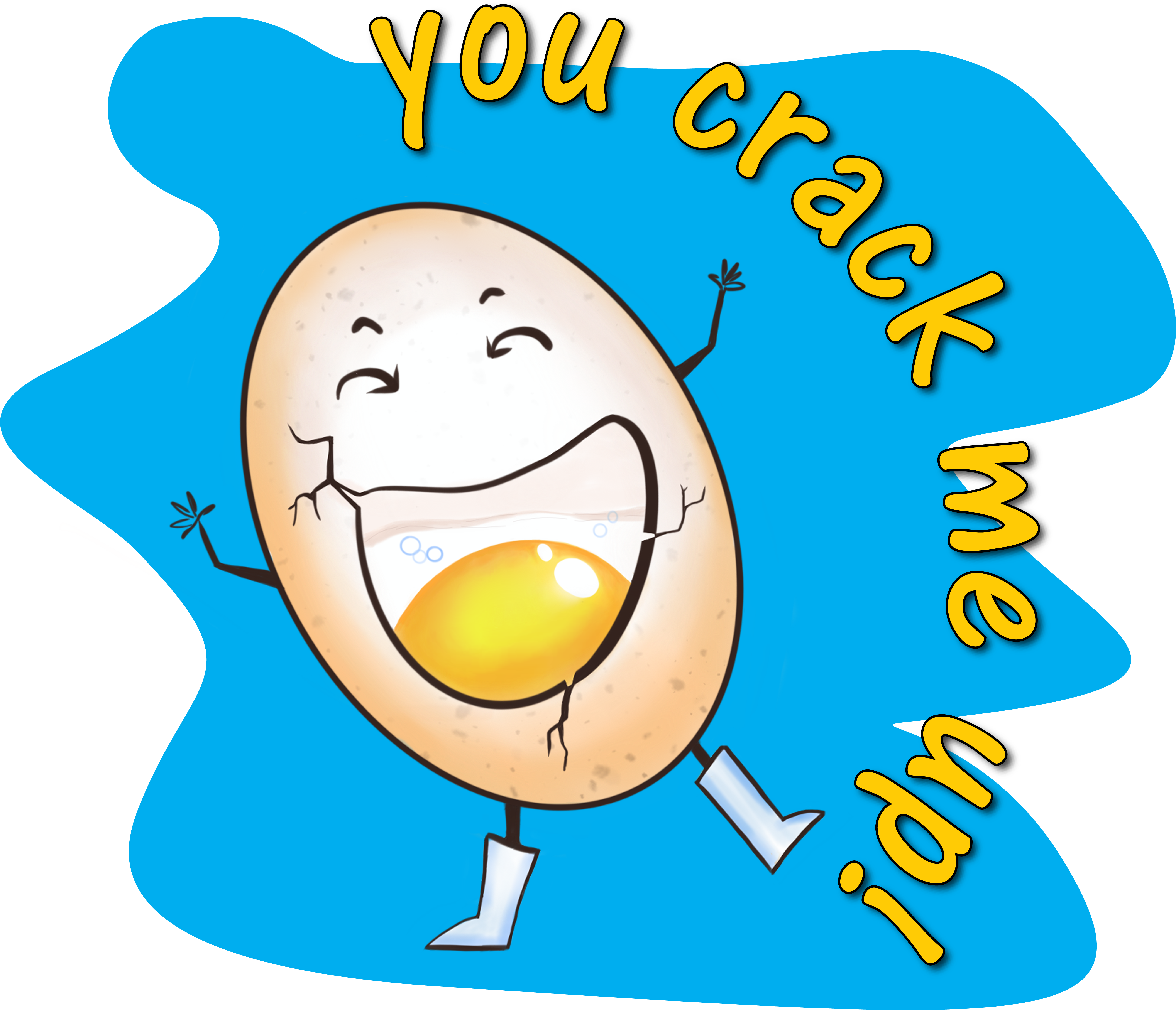 Crack Me Up3 Clipart (6300x5400), Png Download