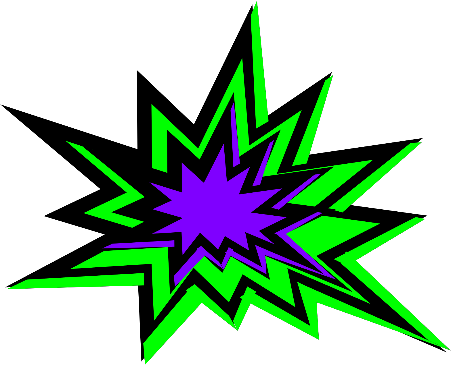 Clipart Explosion Png Transparent Png (1600x1600), Png Download