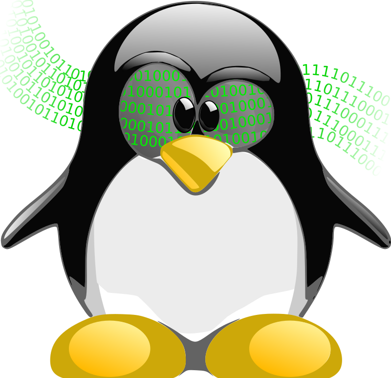 Tux Nerd Clipart (800x773), Png Download