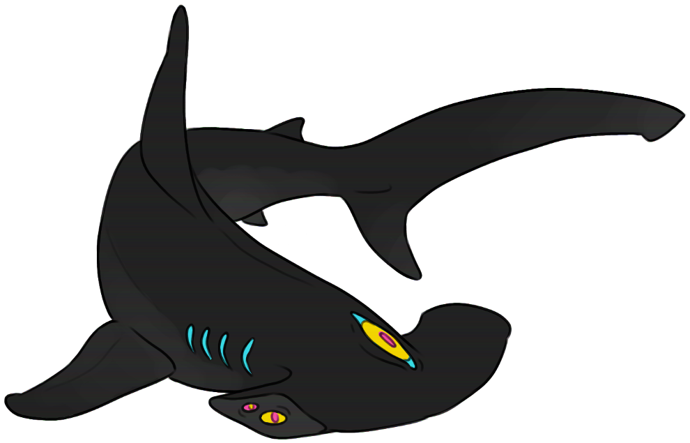 Hammerhead Shark Great White Shark Porpoise Bipalium - Smooth Hammerhead Clipart (1000x638), Png Download