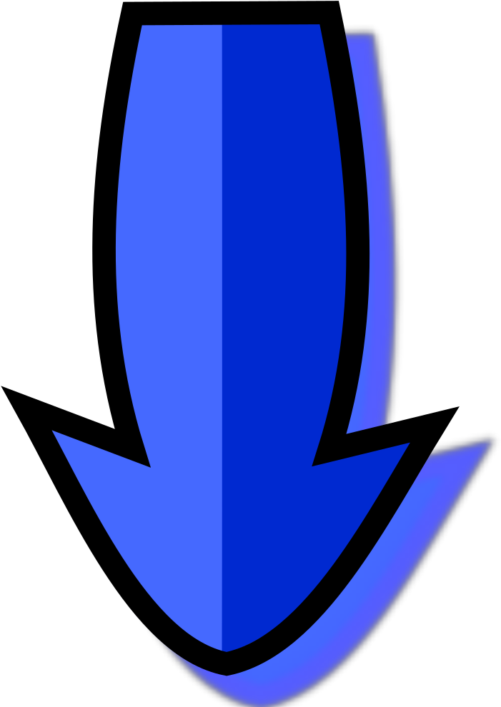 Arrow Down No Background Clipart (1024x1024), Png Download