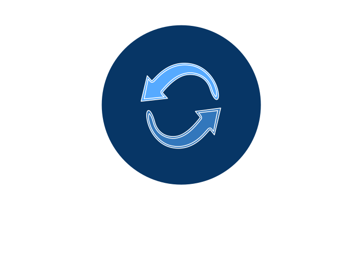 Blue Circle Arrows Svg Clip Arts - Circle - Png Download (1024x1024), Png Download