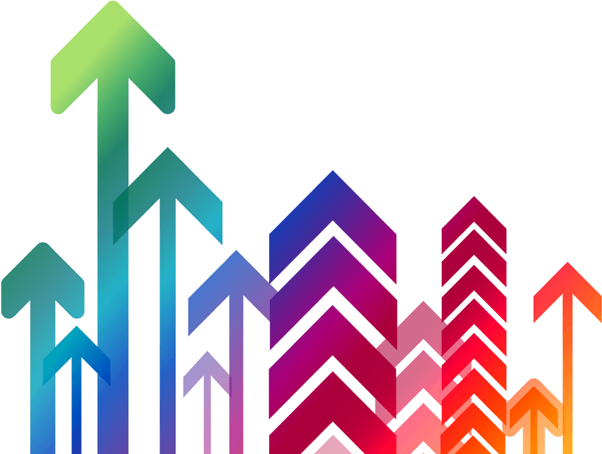 Arrows Up Png Clipart (850x641), Png Download