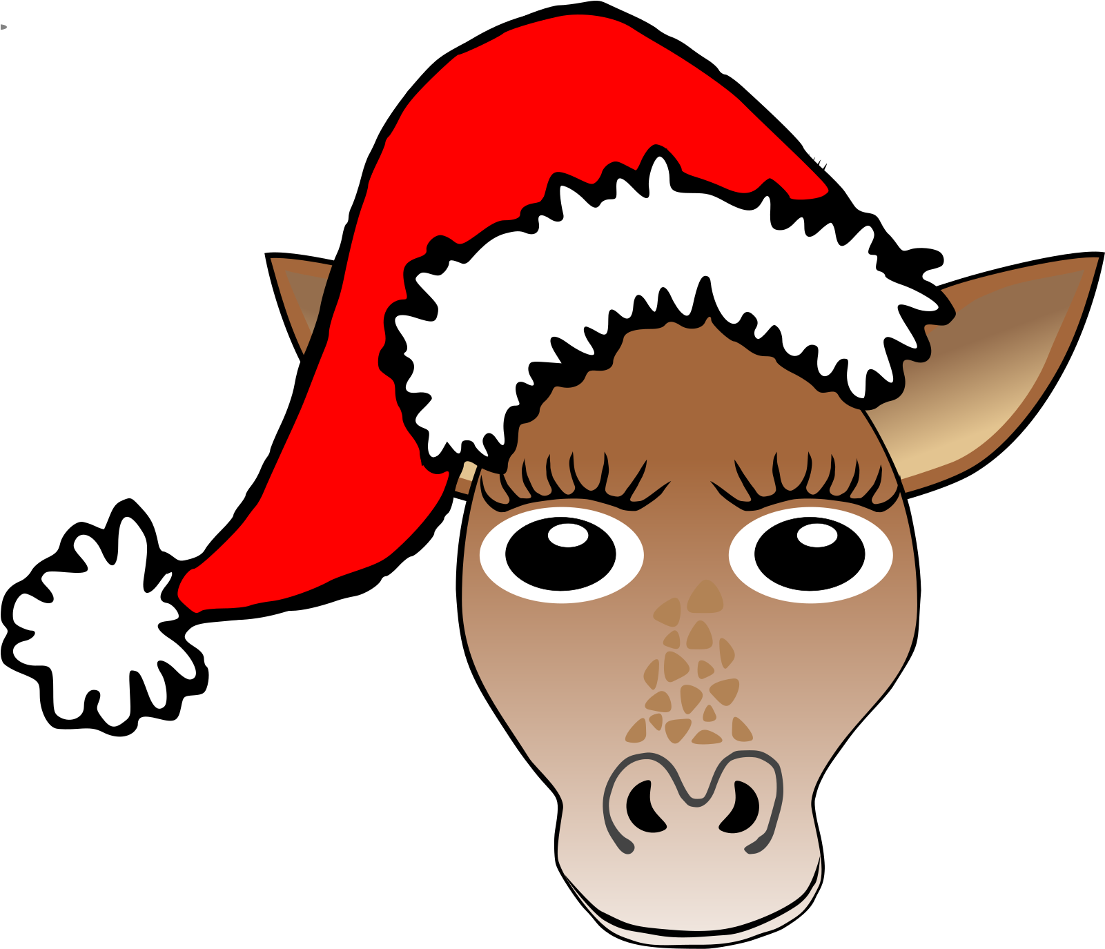Christmas Hat Drawing Png Clipart (1600x1600), Png Download