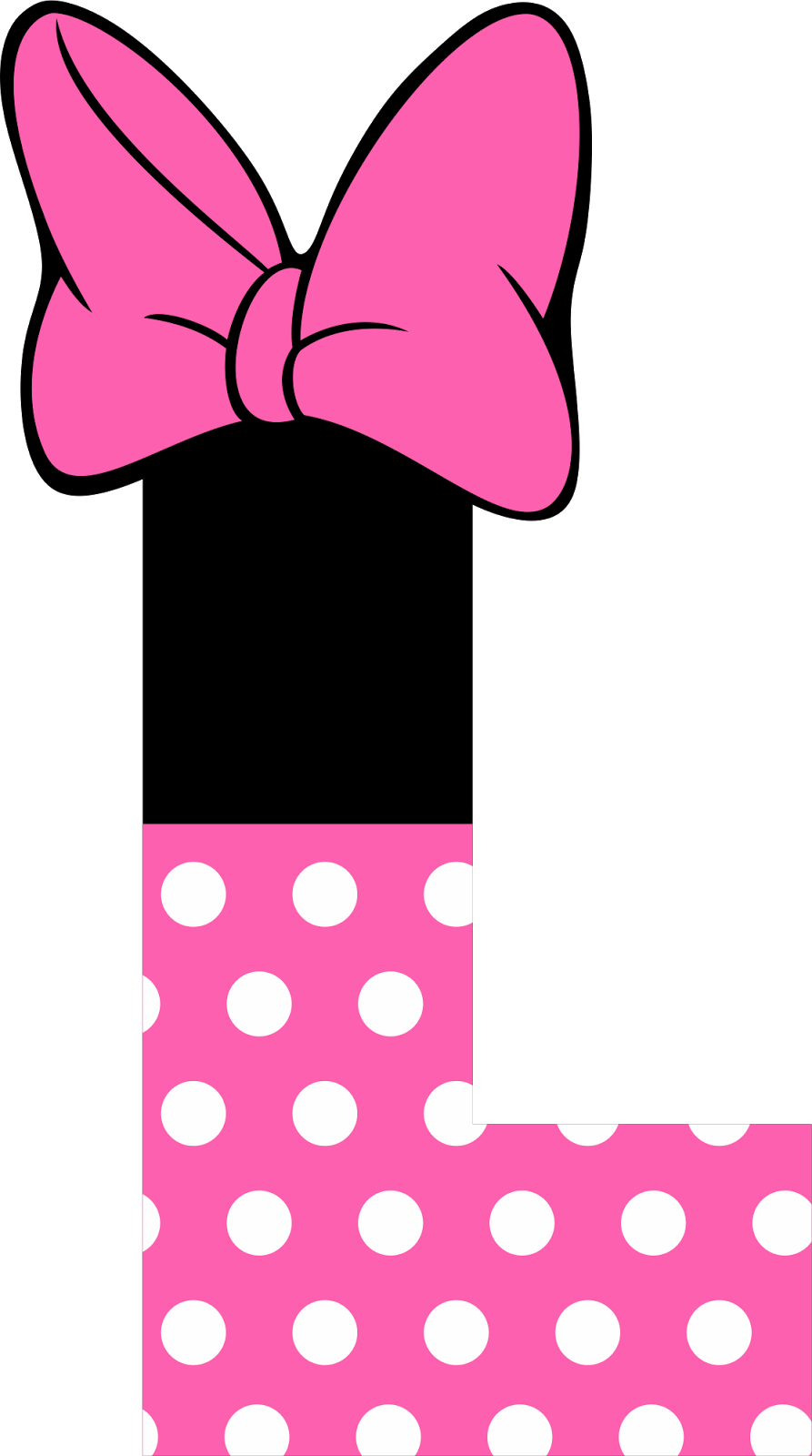 Minnie Mouse Mickey Mouse Computer Mouse - Alphabet Minnie Mouse Letter E Clipart (893x1600), Png Download