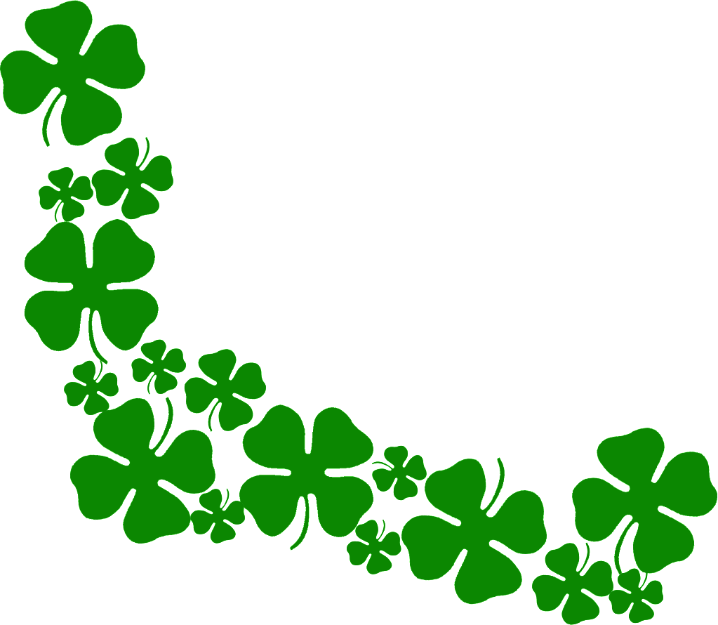 Four Leaves Clover Clip Art Clipart Four Leaf Clovers Png Download Full Size Clipart 5775355 Pinclipart