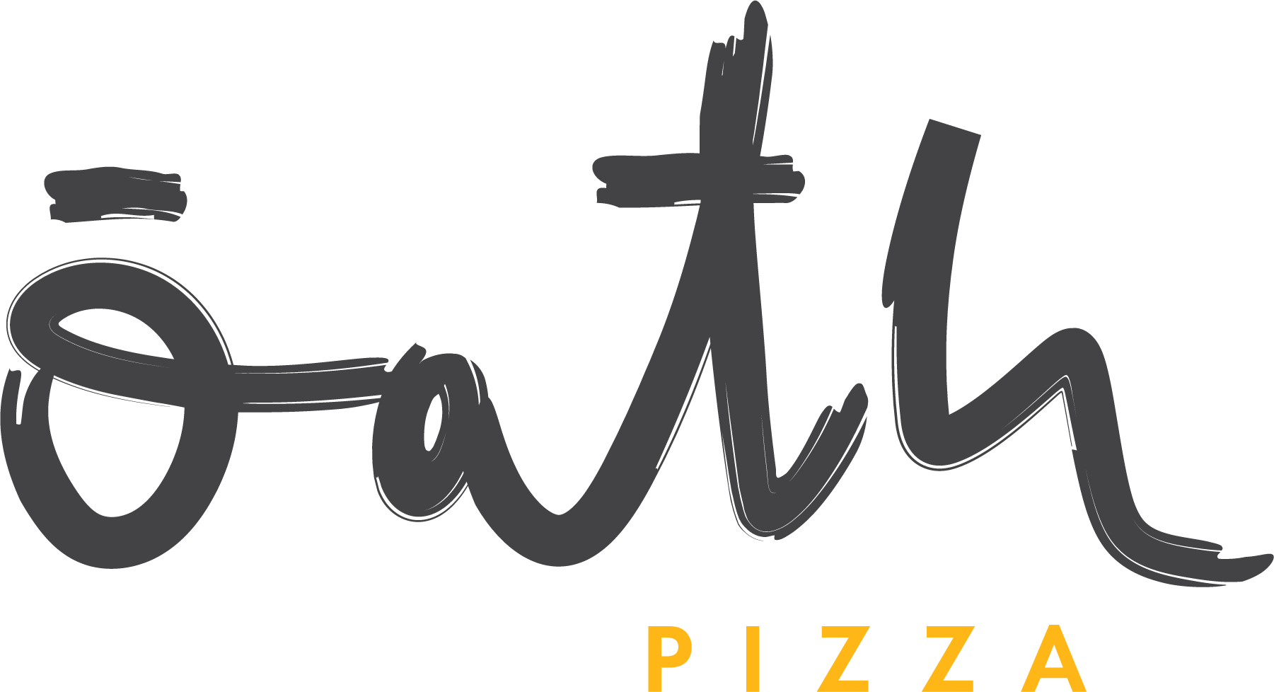 Oath Pizza - Oath Pizza Logo Clipart (1801x978), Png Download