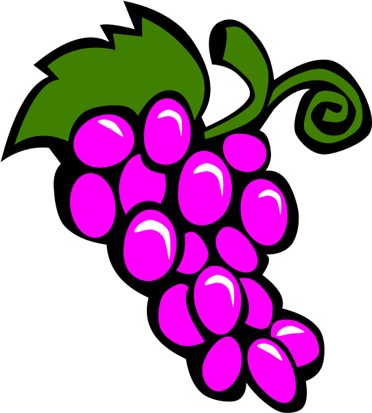Vector Image Of Grapes - Grapes Clip Art - Png Download (600x600), Png Download