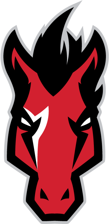 Manor High School Mustang Clipart (864x864), Png Download