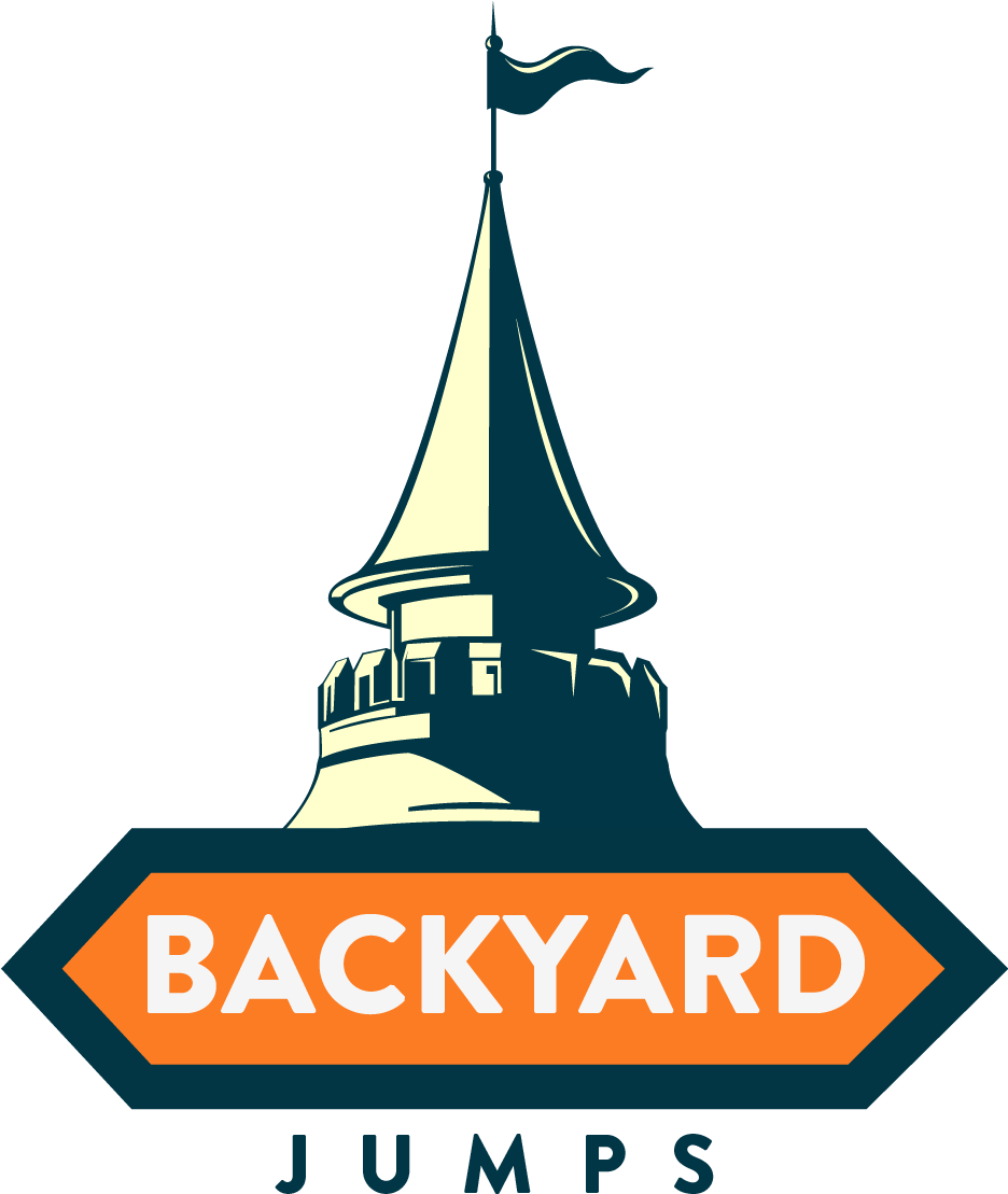 Backyard Jumps Daily Rentals Clipart (935x1137), Png Download