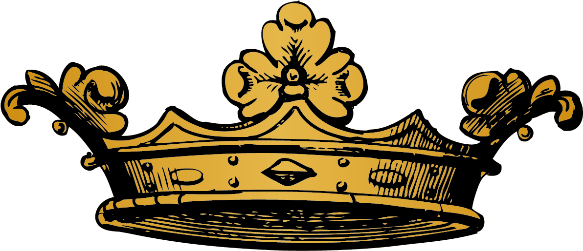 Crown Cartoon Drawing Illustration - Crown Cartoon Drawing Clipart (1240x1170), Png Download